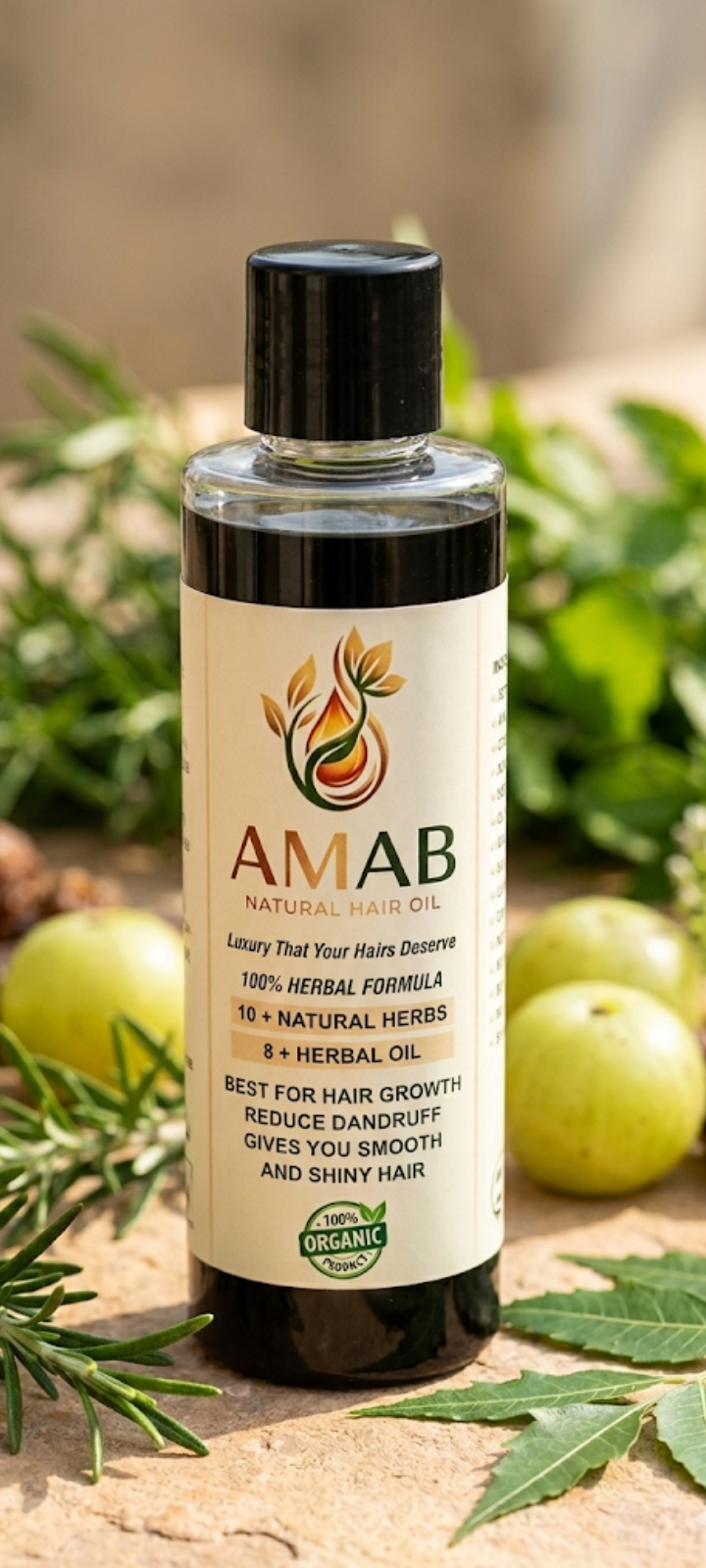 AMAB Natural Hair Oil