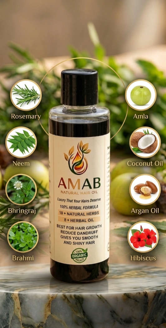 AMAB Natural Hair Oil