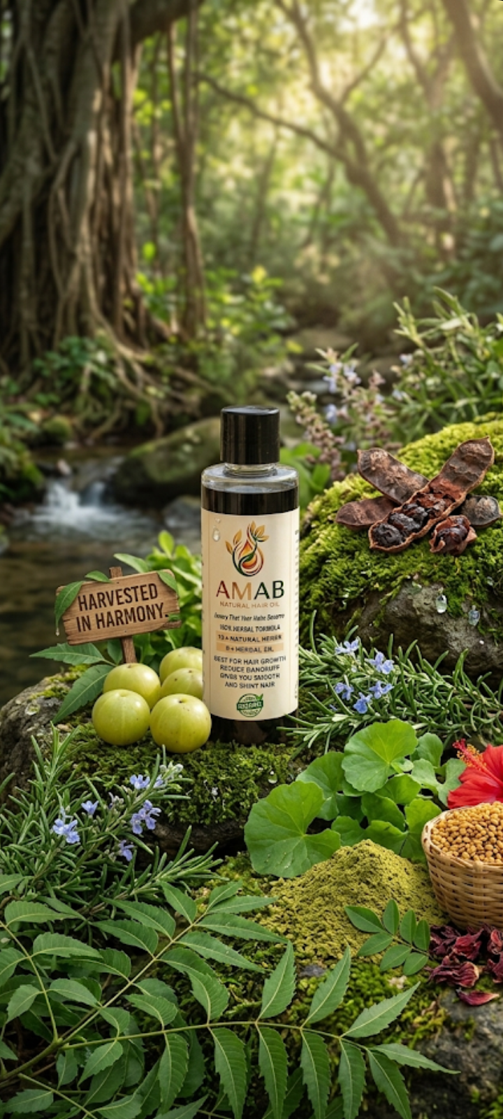 AMAB Natural Hair Oil